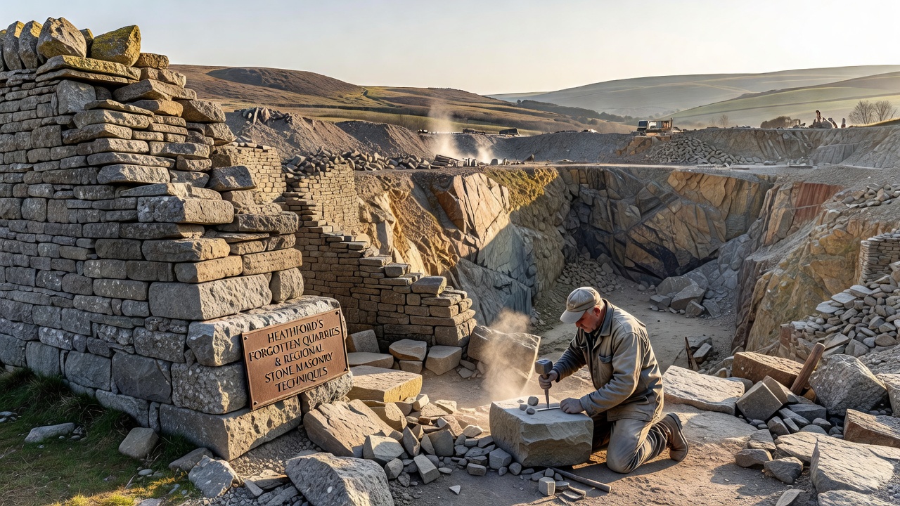 The Interplay of Heathford's Forgotten Quarry Sites and Regional Stone Masonry Techniques